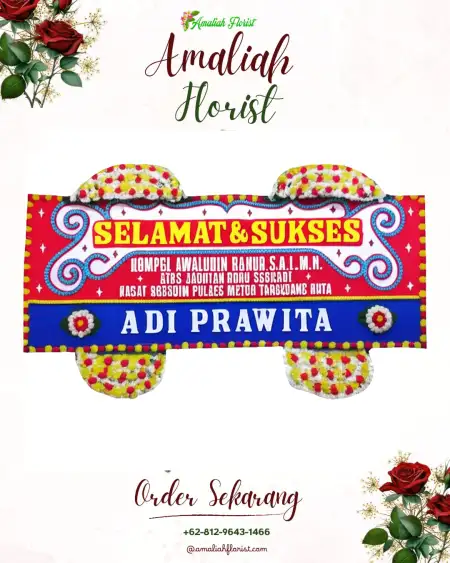 Papan Bunga Ucapan Selamat Jatitengah